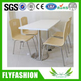 Stainless Steel Restaurant Furniture Dining Table and Chair Sets