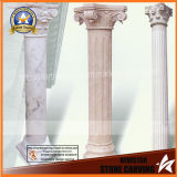 Indoor Marble Columns, Hotel Stone Pillars, Garden Pillars