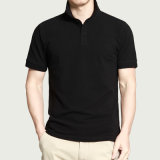 Factory Customized Men's Mesh Fabric Short Sleeve Polo Shirt