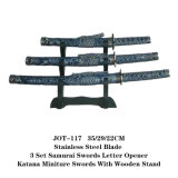 Letter Opener Japanese Samurai Katana Swords Crafts Jot-117