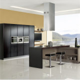 High End Glossy Custom UV Kitchen Cabinet with PVC Toetick