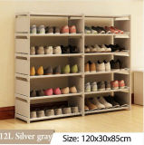 Shoe Cabinet Shoes Racks Storage Large Capacity Home Furniture DIY Simple Portable Shoe Rack (FS-06A)