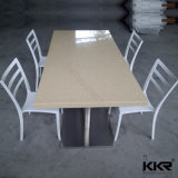 Kkr Scratch Resistance Quartz Stone Top Round Dining Dinner Table