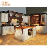 New 2017 Luxury Style Home Furniture Solid Wood Kitchen Cabinet