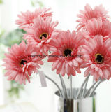 Popular Artificial Daisy Chrysanthemum Flower Bouquet Latex Daisy for Wedding Decoration