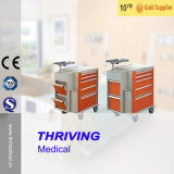 The New 2018 Thr-500p Hospital Emergency Cart Trolley