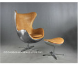 Aluminum Aviator Arne Jacobsen Egg Chair