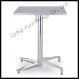 Outdoor Folding Square Stainless Steel Bistro Table (SP- MT020)