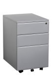 3 Drawer Metal Mobile Pedestal File Storage Cabinet Furniture