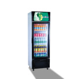 Supermarket Glass Doors Upright Drink Display Freezer Cooler Beverage Refrigerator