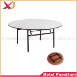 PVC Plywood Round Banquet Table for Restaurant