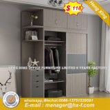Fashion Style Rustic Wooden Suppliers Home Wardrobe (HX-8ND9500)