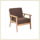 Living Leisure Sofa Chair with Solid Hardwood Armrest