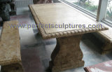 Stone Marble Table for Antique Garden Ornament (QTS017)