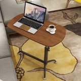 Height Adjustable Wooden Side Table