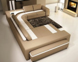 Europe Style Italian Leather U Shape Sectional Sofa F8024