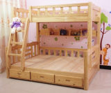 Solid Wood Bunk Bed Simple Bunk Bed Kids Bed (M-X1033)