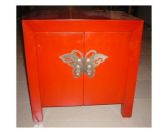 Chinese Antique Furniture Red Nightstand Lwb416