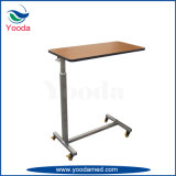 Medical and Hospital Over Bed Table with Stainless Steel Stand
