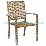 Patio Furniture Poly Rattan Chair Stacking Chair