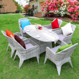 PE Rattan / Wicker Outdoor Garden Dining / Restaurant Table and Chairs Set Z565