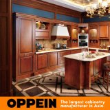 Oppein Antique Alder Wood Luxury Kitchen Cabinets (OP16-120B)