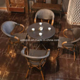 (SP-CT835) Cafe Outdoor Used Aluminum Chair Table Starbucks Furniture Set