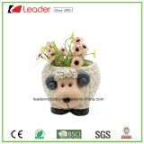 Resin Sheep Flowerpot Figurine for Home and Garden Decoration