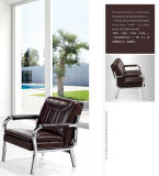 Leisure Modern Design Popular Office Leather Sofa Public Sofa Coffee Sofa in Stock
