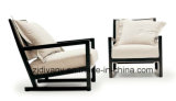 Modern Wood Fabric Sofa Chair (D-41)