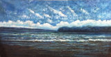 High Quality Seascape Oil Painting with Blue Sea and Sky for Home Decoration