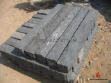 Chinese Black Basalt Natural Split Pillar/Palisaden