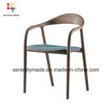 Winsome Modern Design Maple Wood Curve Armrest Accent Dining Chair