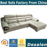 Best Quality Office Furniture L Shape Leather Sofa (A843)