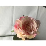 Silk Flower Artificial Flower Rose Fake Leaf Wedding Party Decoration