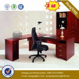 Factory Price PVC Edge Banding Cherry Color Office Table (HX-5N022)