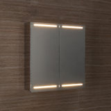 Modern Stainless Steel LED Lighting Bathroom Mirror Cabinet 7101