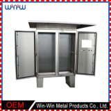 Outdoor Waterproof Lockable Stainless Steel Metal Enclosure Electric Cabinet