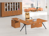 Modern Metal Wood Furniture Executive Laptop Office Desk