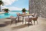 Wicker Outdoor Dining Set Patio Furniture