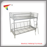 Modern Fashioned Style Pip Steel Bunk Bed Witn Sofa Bed (HF013)