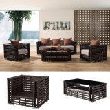 New Design Hot Selling Synthetic Rattan Outdoor Furniture Sofa Set Using for Coffee Bar /Garden & Hotel by Sinle/Double/3-Seat (YT602)