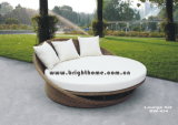 PE Rattan Weaving Day Bed/Wicker Sun Lounger for Outdoor (BW-434)