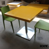 Artificial Marble Square Fast Food Table