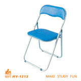Metal Folding Study School Student Chairs with Tables