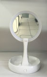 Folding LED Portable Make-up Cosmetic Double Sides Mirror (JG722)