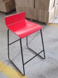 Modern Plastic Bar Stool Chair with Steel Frame