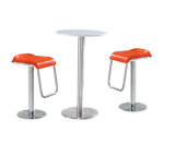 Tasteful and Restrained Bar Counter and Chair Sets