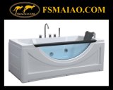 Fashional Acrylic Massage Bathtub with Glass (BA-8606)