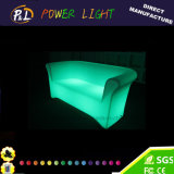 Rechargeable Plastic Lounge Furniture Lithium Battery LED Sofa Furniture